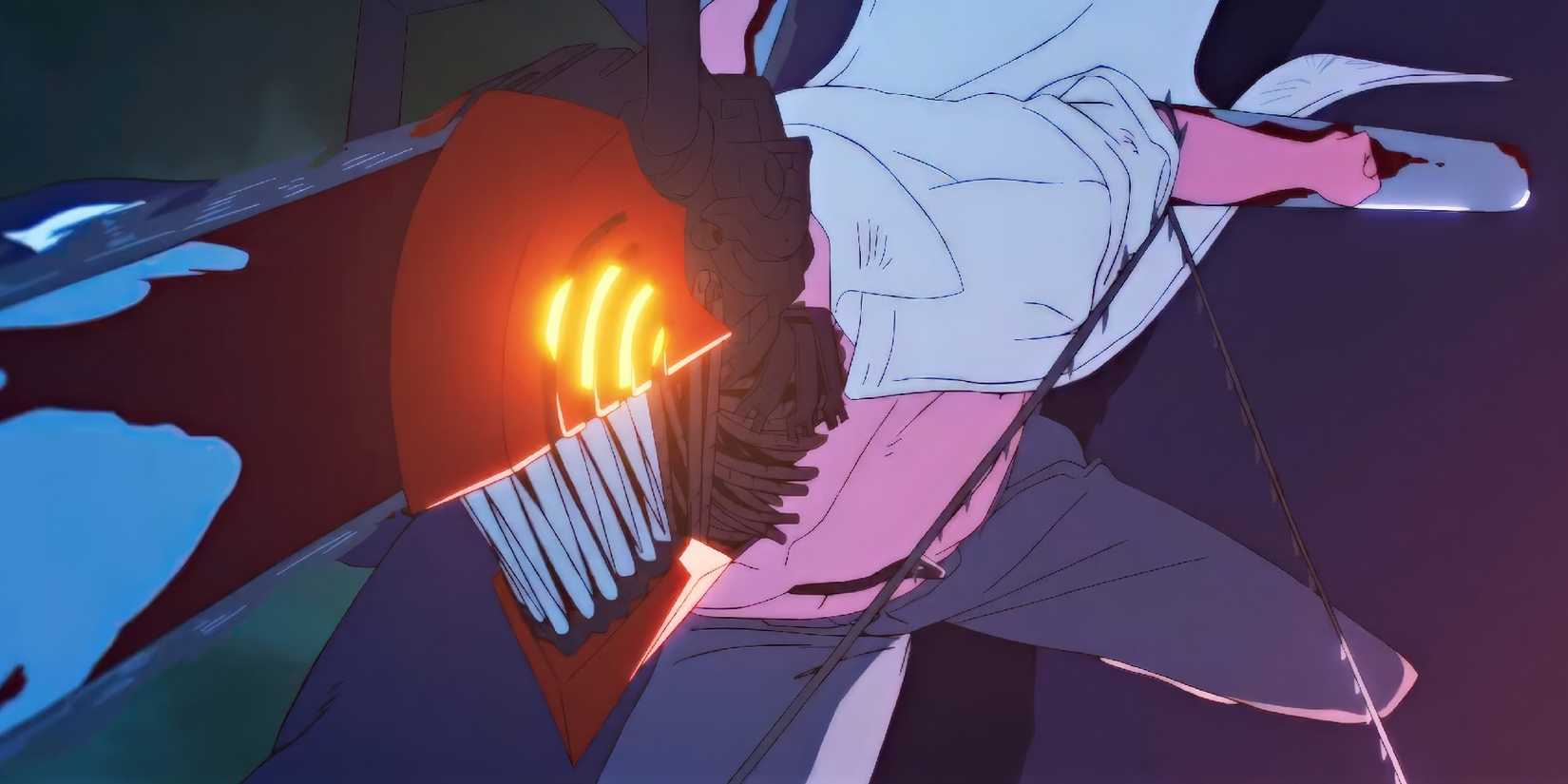Denji in his Chainsaw Man form