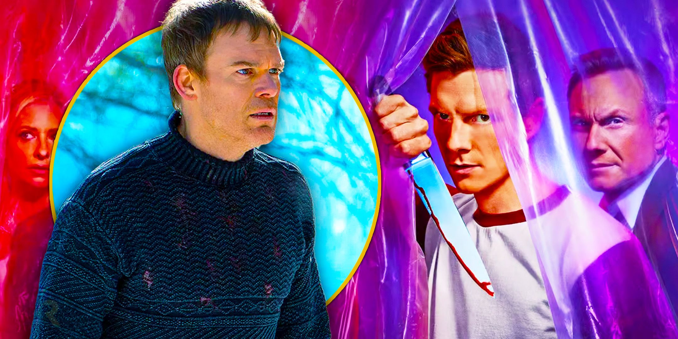 Michael C Hall in Dexter: New Blood with the Dexter: Original Sin Poster