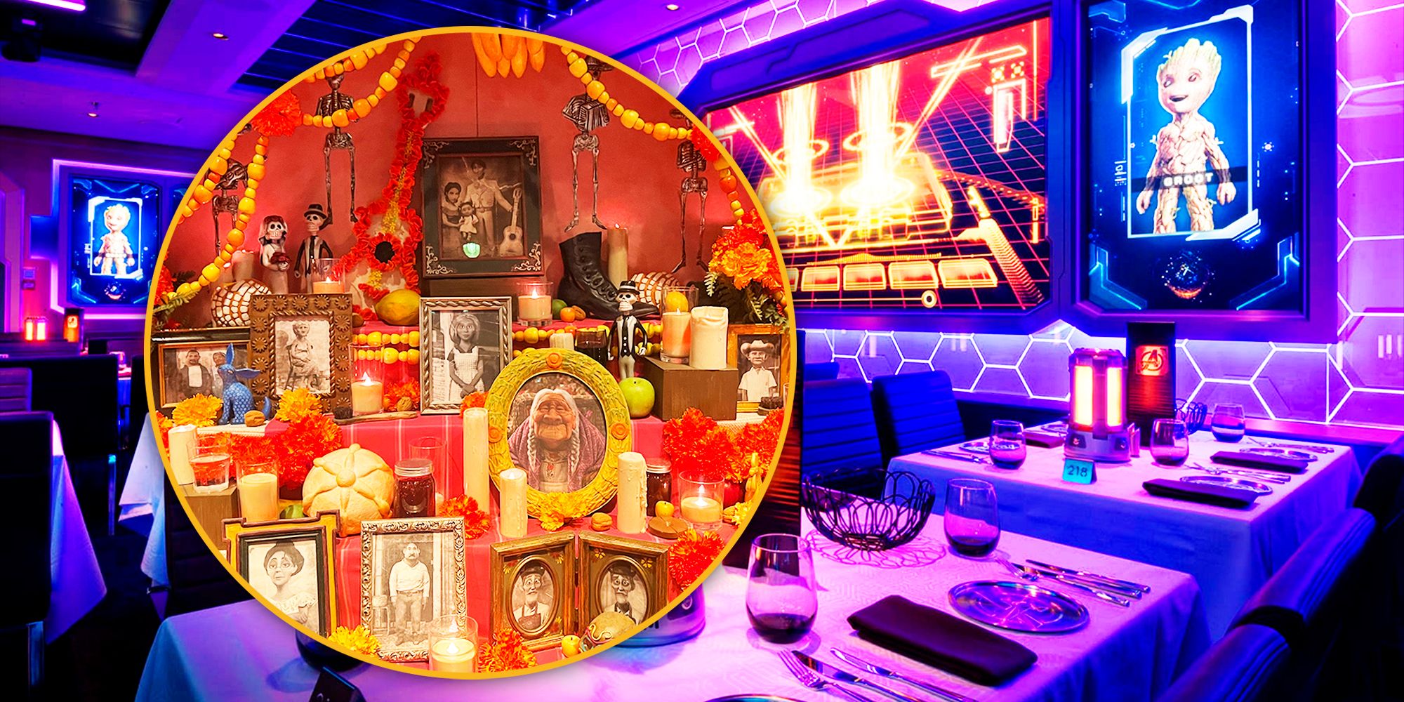 What To Expect From Disney Treasure's Dining Experiences: Worlds Of Marvel, 1923, And Plaza De Coco
