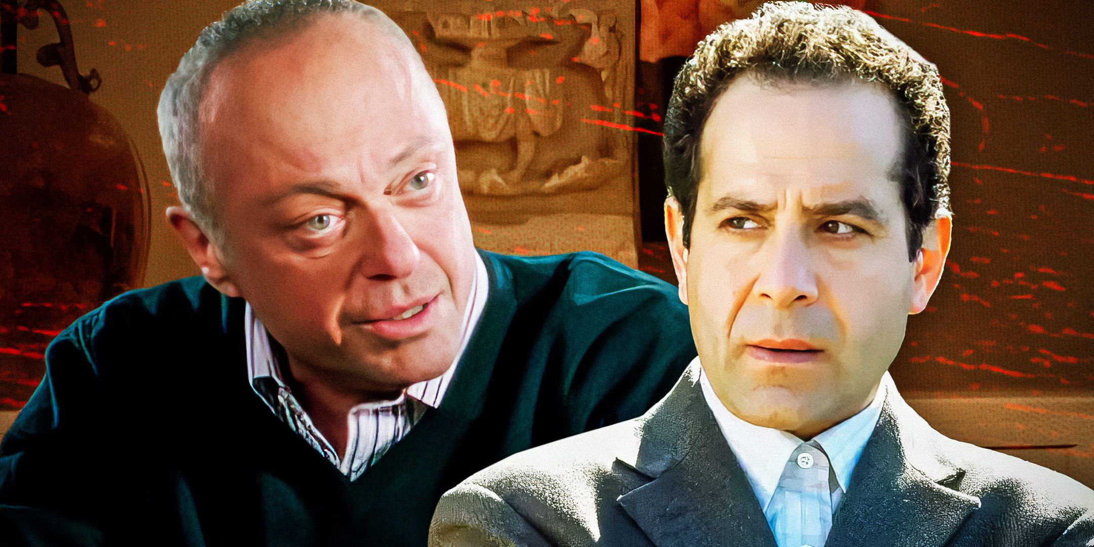 Dr. Kroger and Adrian from Monk