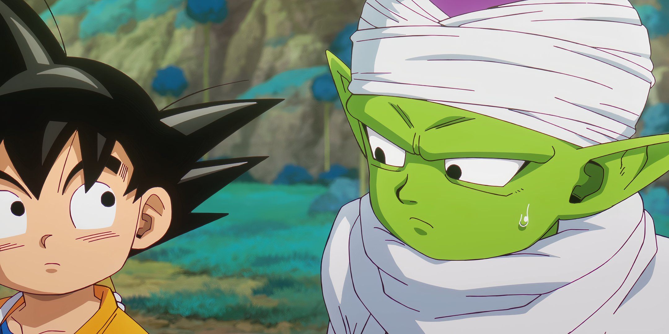 Goku and Piccolo in episode 11