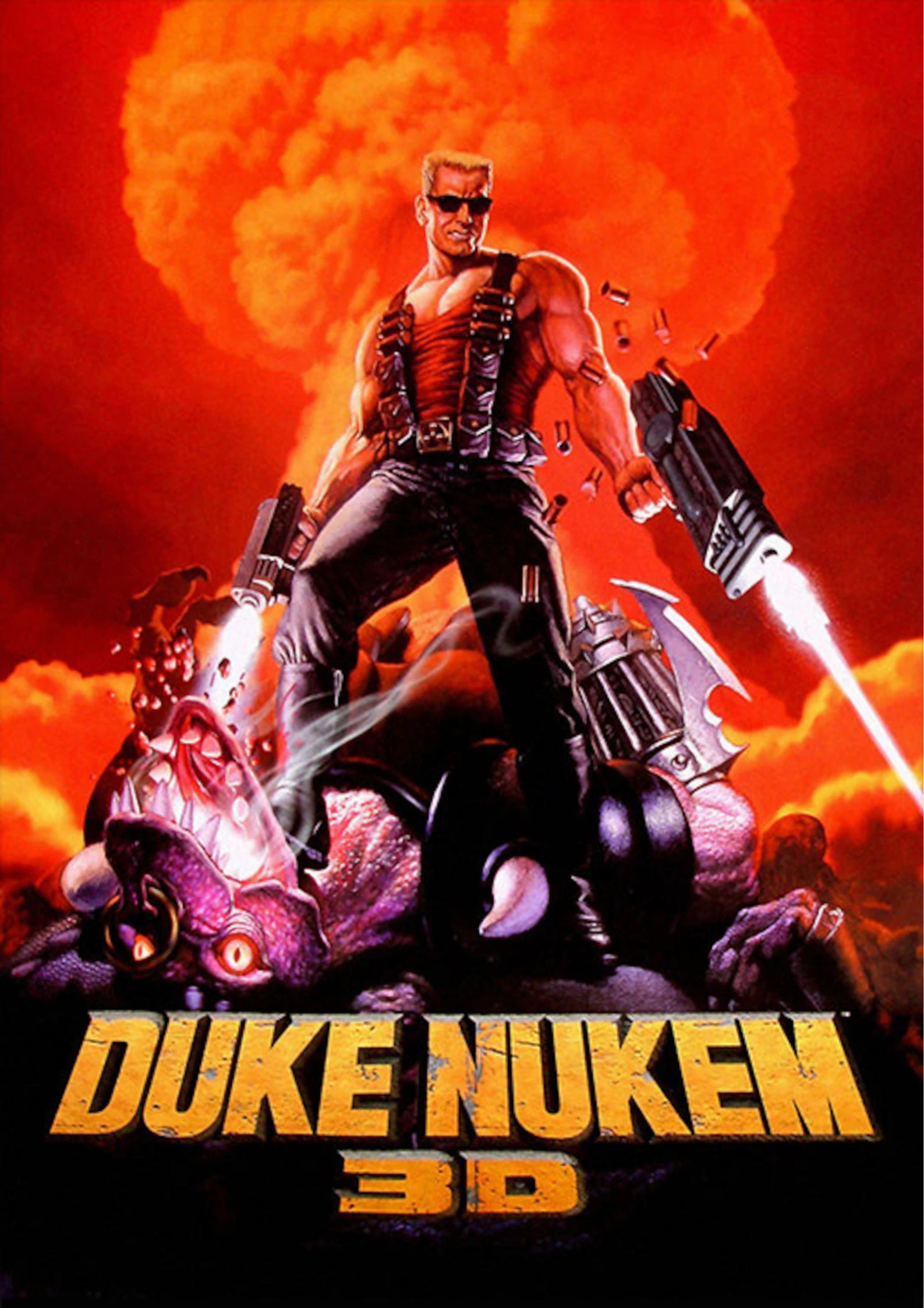 Duke Nukem 3D (1996) Video Game Cover