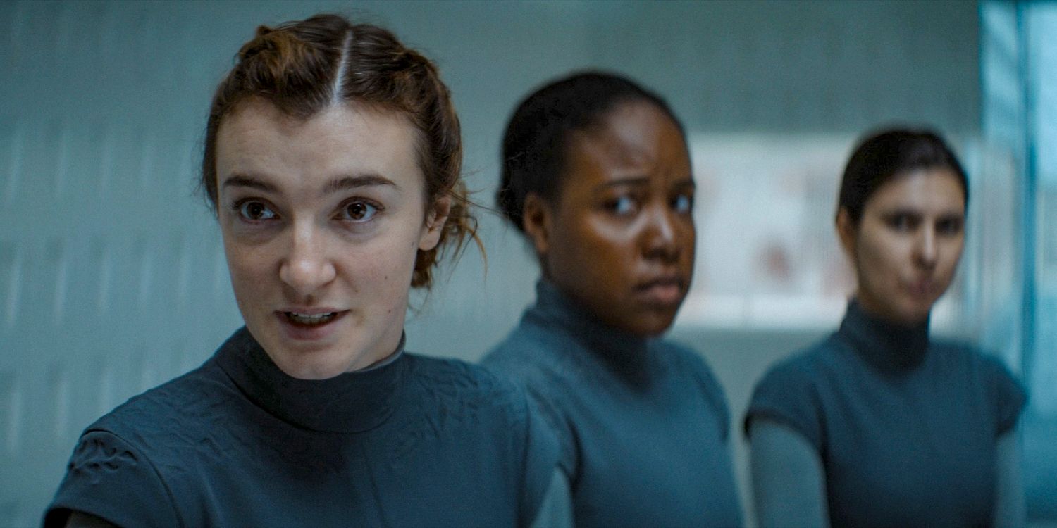 Sister Jen (Faoileann Cunningham) accuses Tula of Lila&rsquo;s death in Dune: Prophecy Season 1 Ep 3