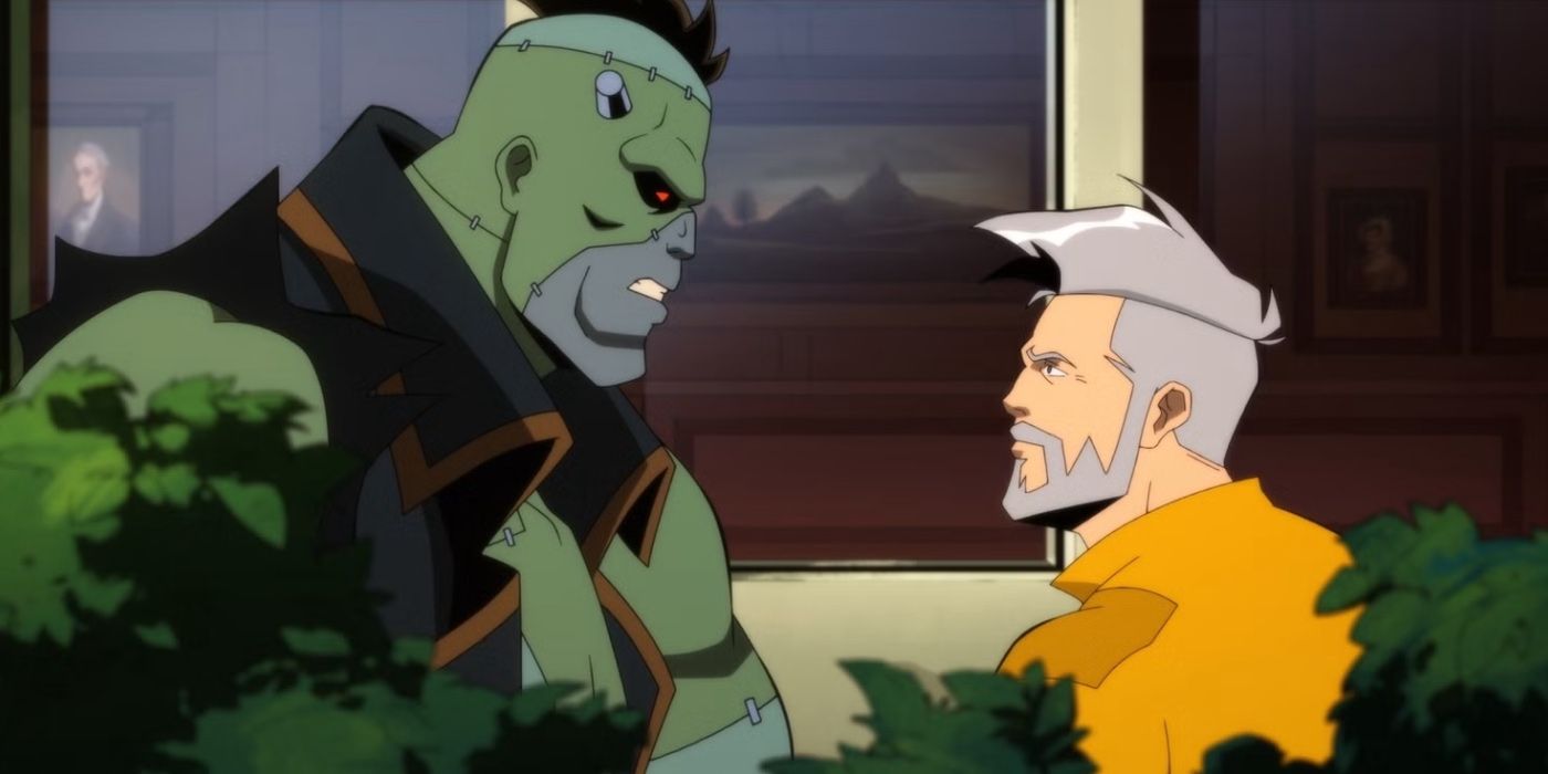 Eric Frankenstein and Rick Flag in Creature Commandos Episode 5