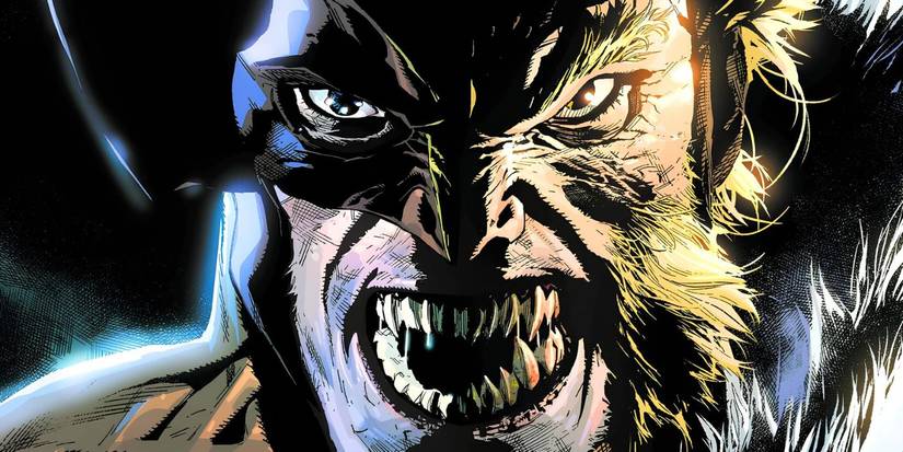 Split image of Wolverine and Sabretooth both baring their teeth 