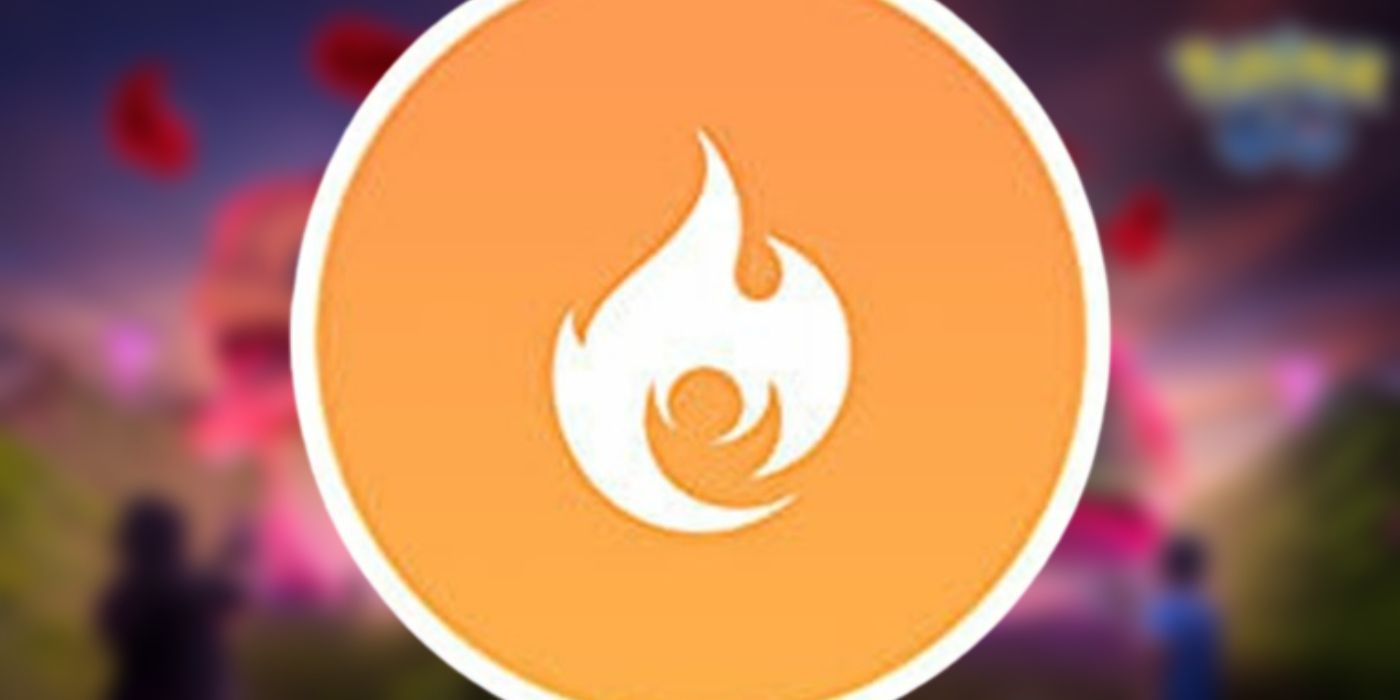 Pokémon GO fire type logo