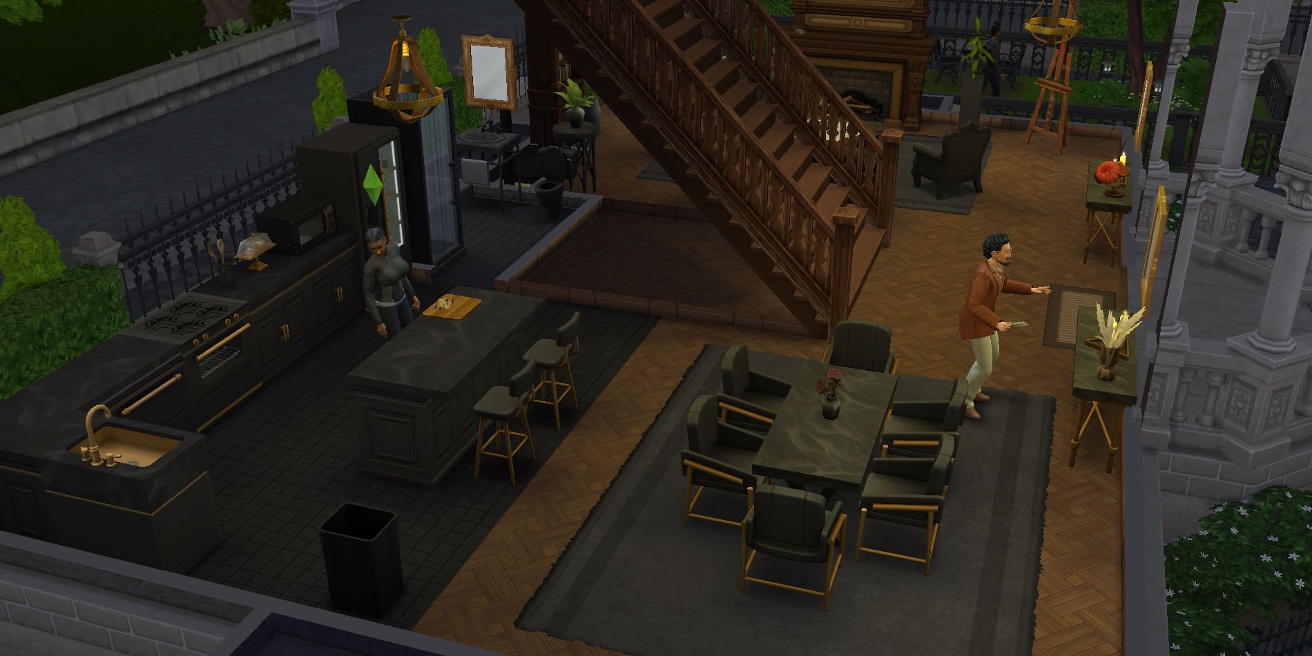 The Sims 4: 10 Best Occupied Homes To Socialize Your Way Into