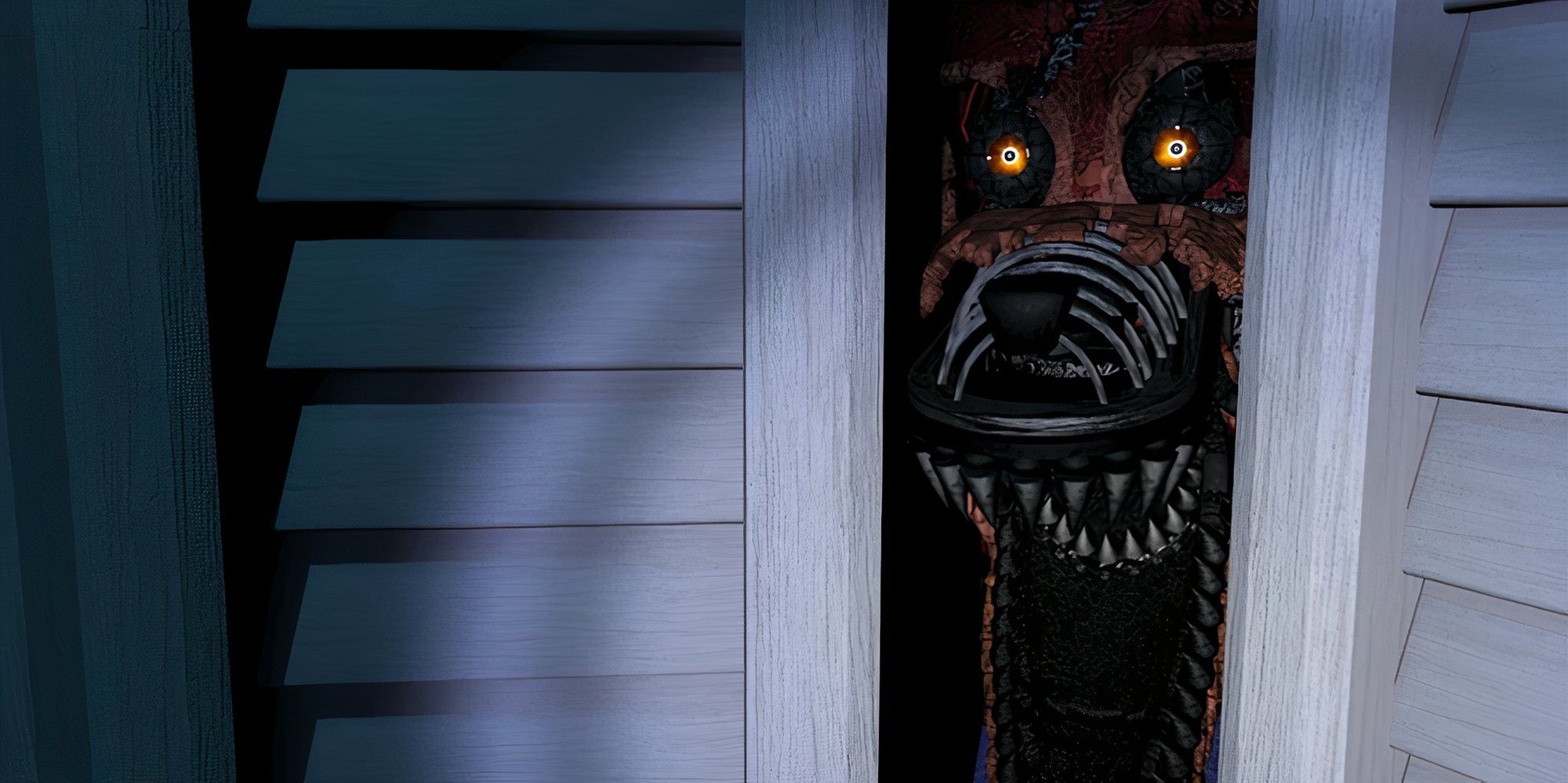 Foxy FNAF 4 no armário