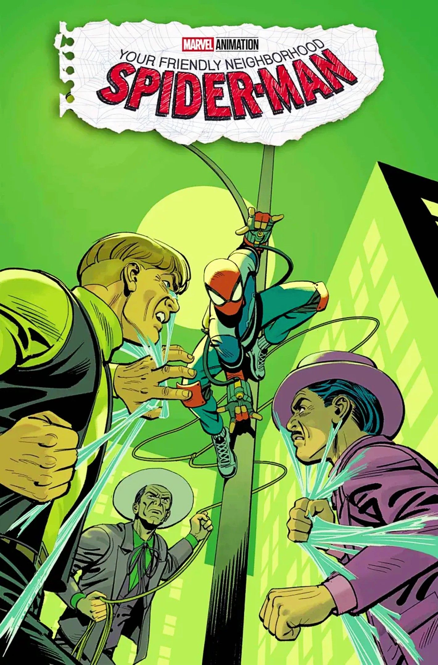 Friendly Neighborhood Spider-Man #3, Spidey webs up anachronistic antagonists the Enforcers