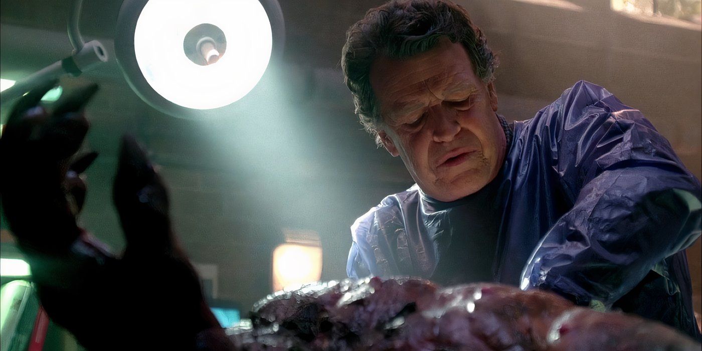 Fringe - Season 1, Episode 13 The Transformation - Walter autopsies the monster's body