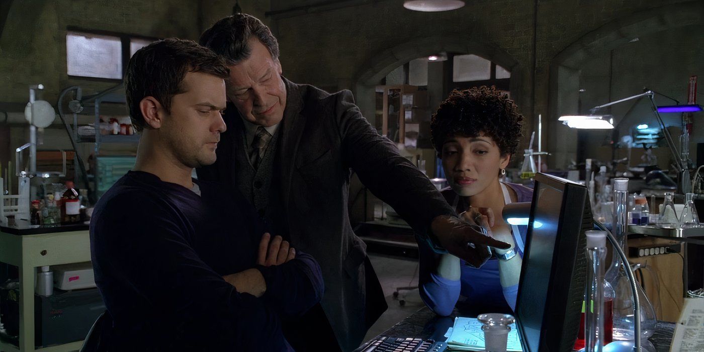 Fringe - Stagione 2 Episodio 9 Snakehead - Walter parla con Peter ed Astrid.