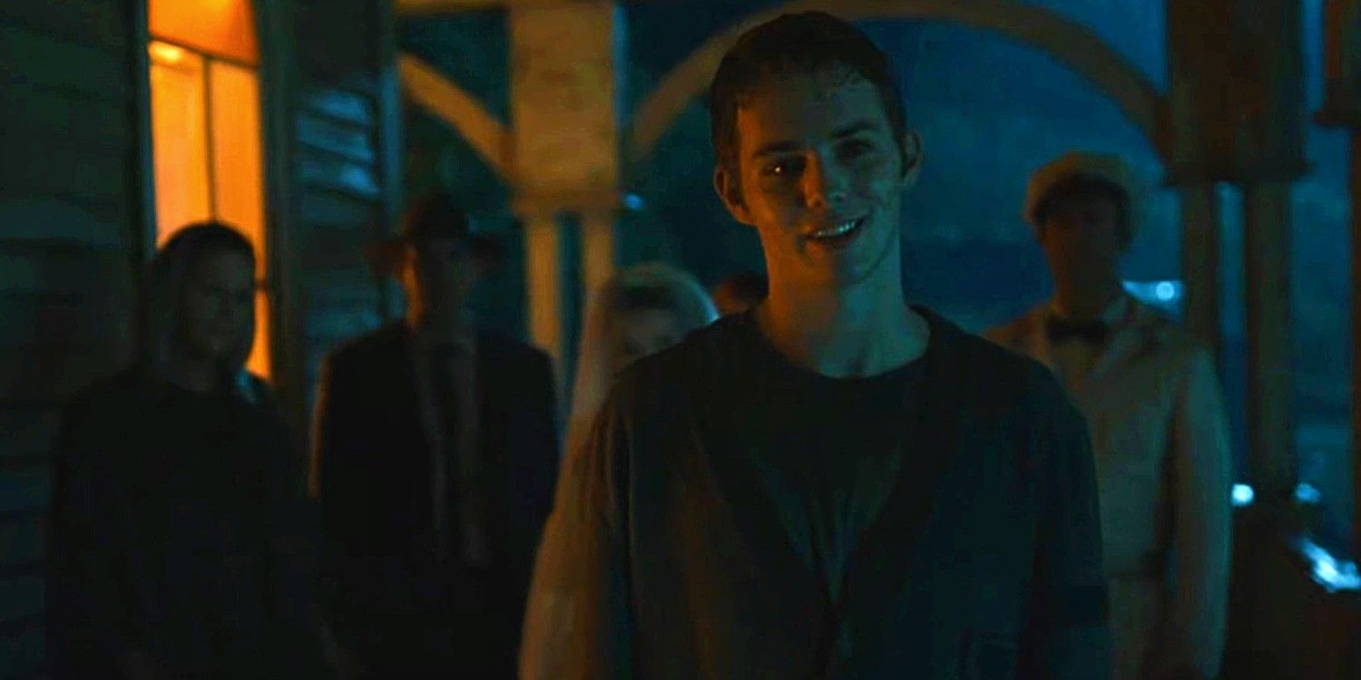 A From monster smiles at Julie in season 1, episode 2