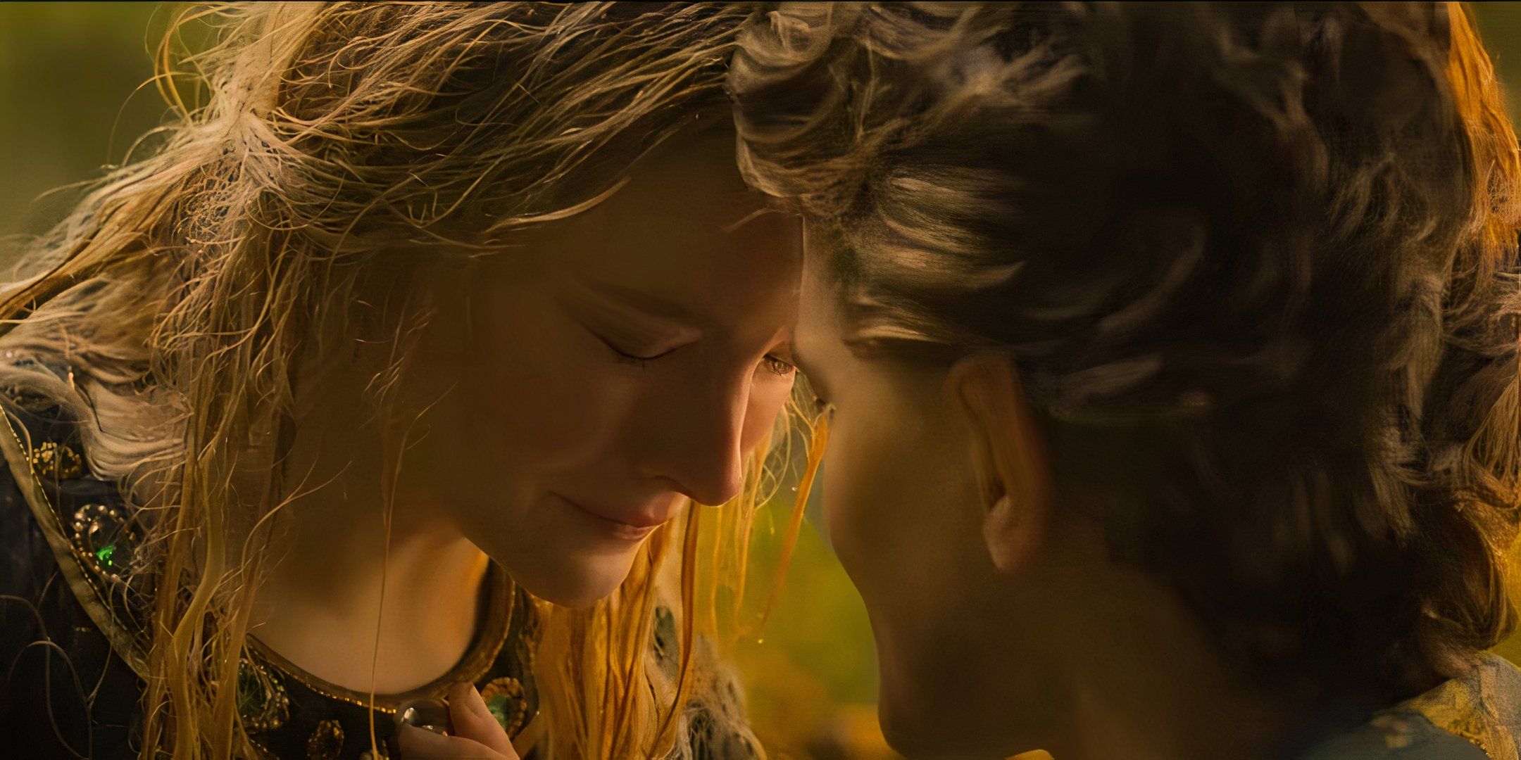 Galadriel & Elrond's Rings Of Power Season 2 Kiss Clarified By Lord Of The Rings Star & Showrunners