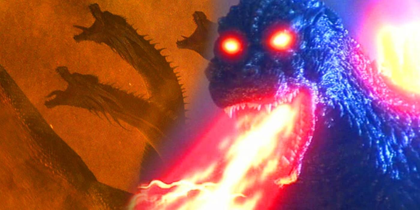 Godzilla Spiral Heat Beam King Ghidorah Monsterverse custom image