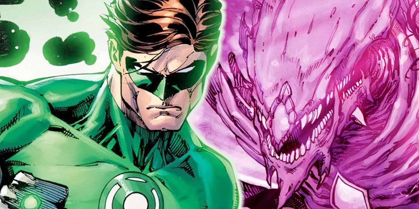 Green Lantern and the Predator entity