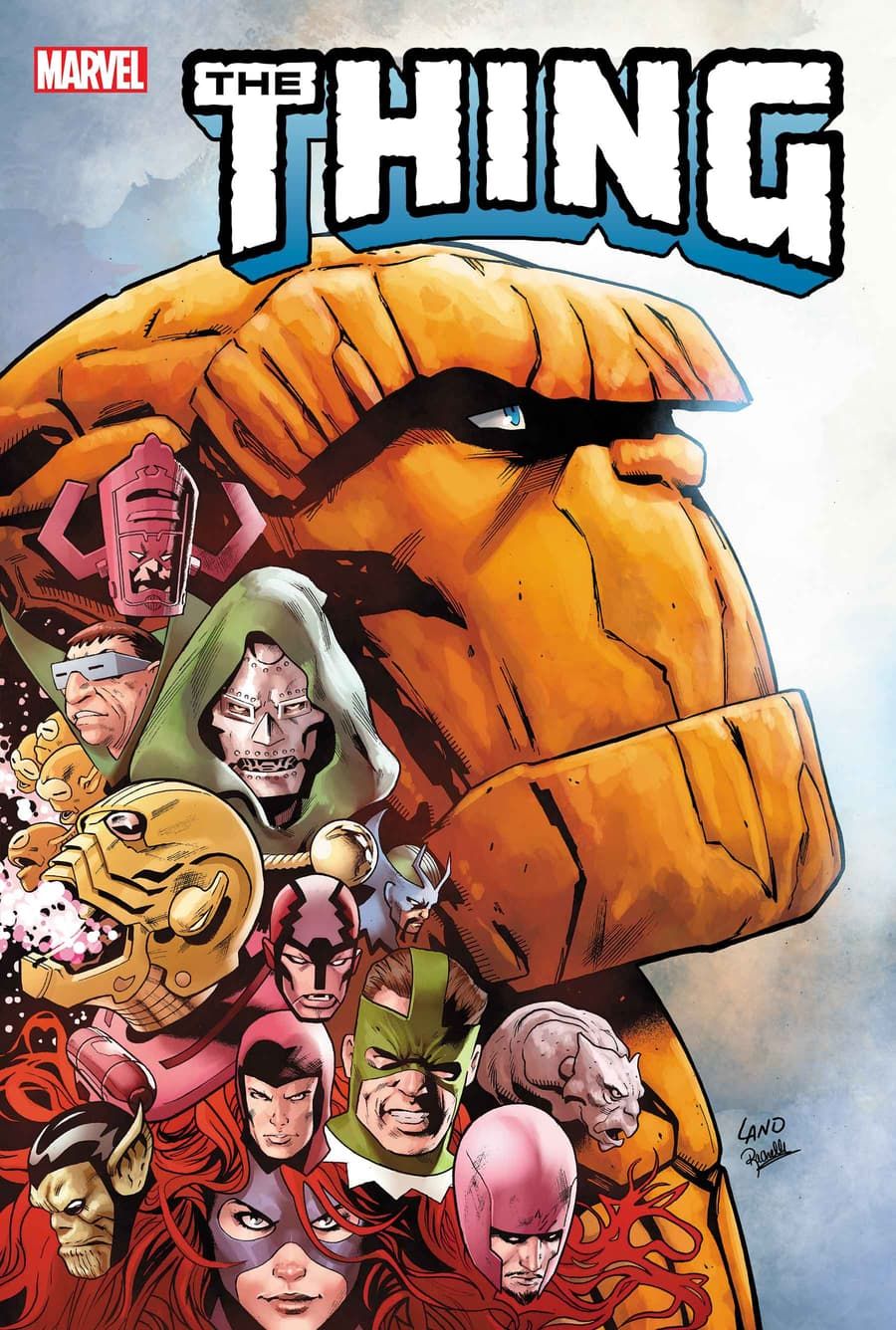Greg Land&rsquo;s variant cover for The Thing (2025) #1