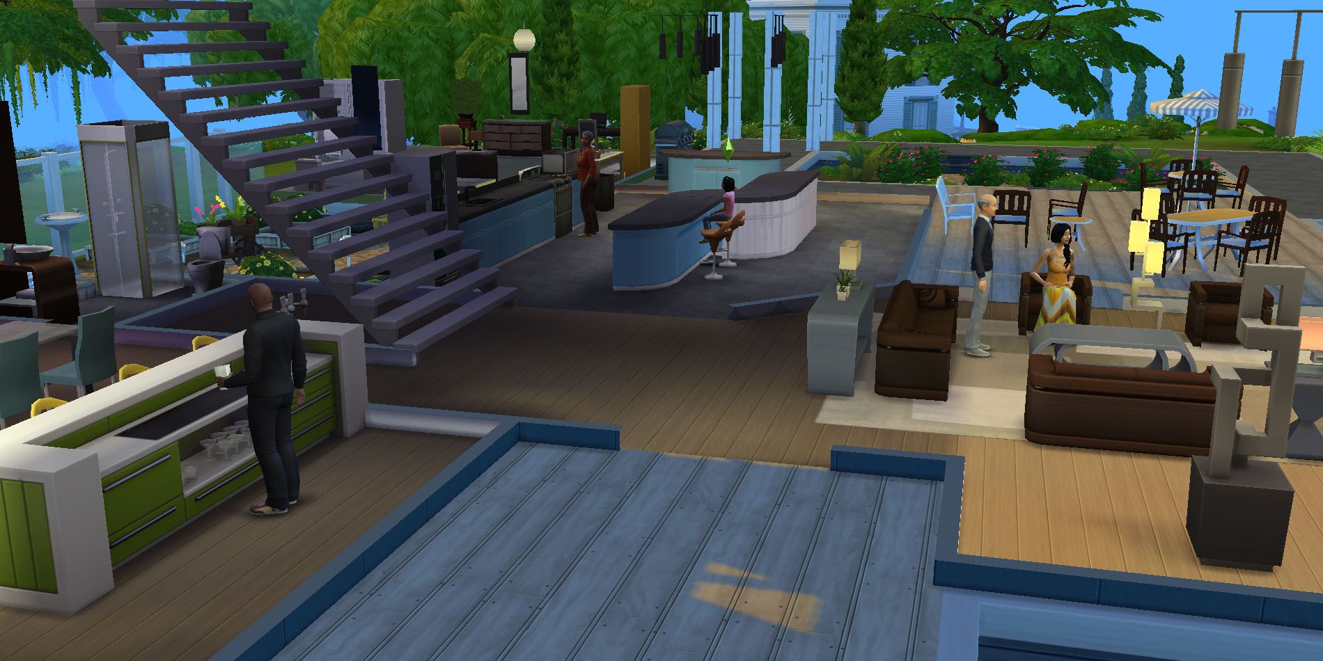 The Sims 4: 10 Best Occupied Homes To Socialize Your Way Into