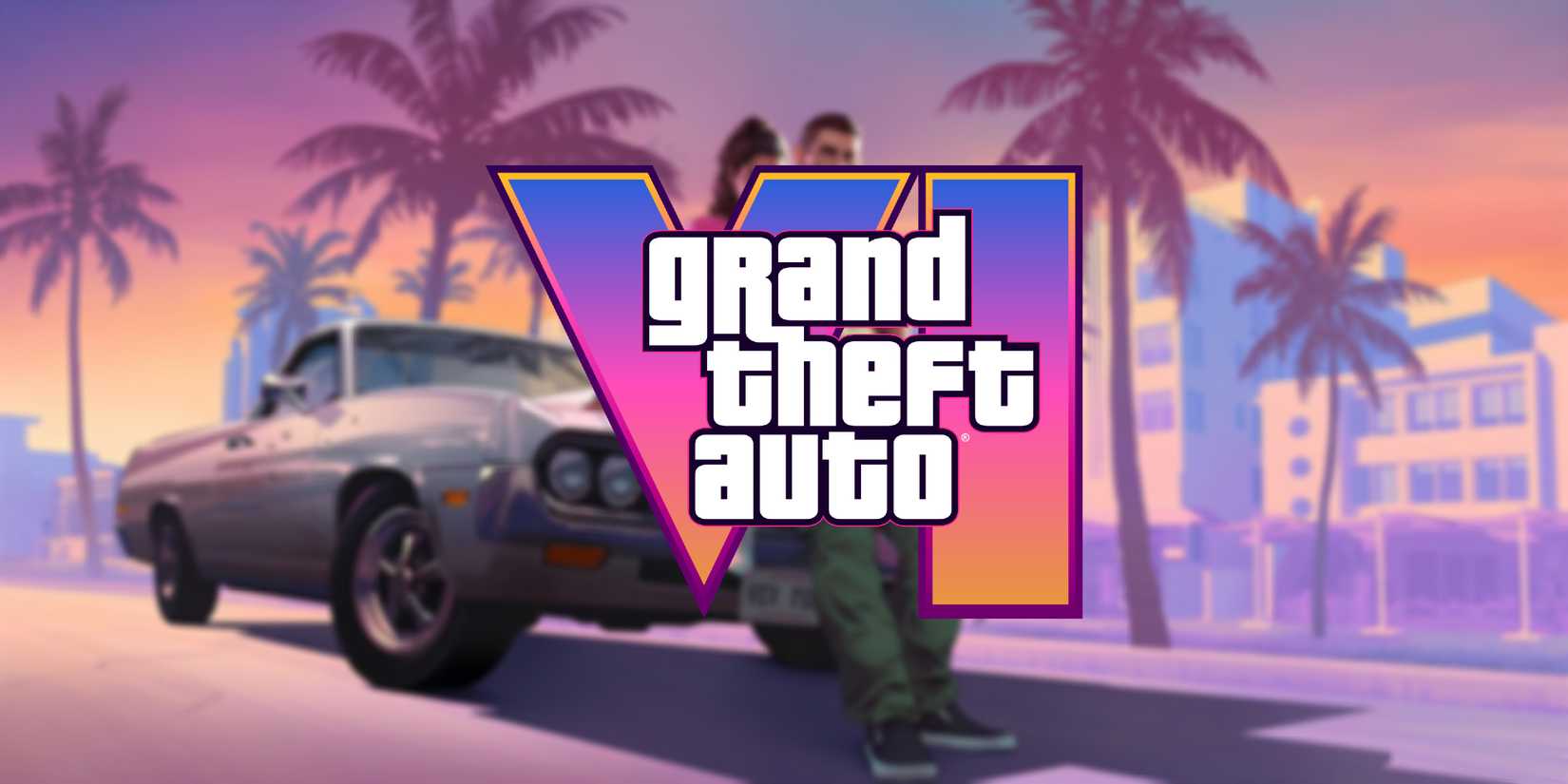 gta 6 keyart superimposed with gta 6 logo