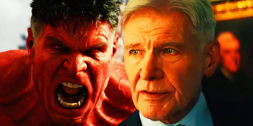 Harrison Ford's President Ross and Red Hulk in Captain America Brave New World