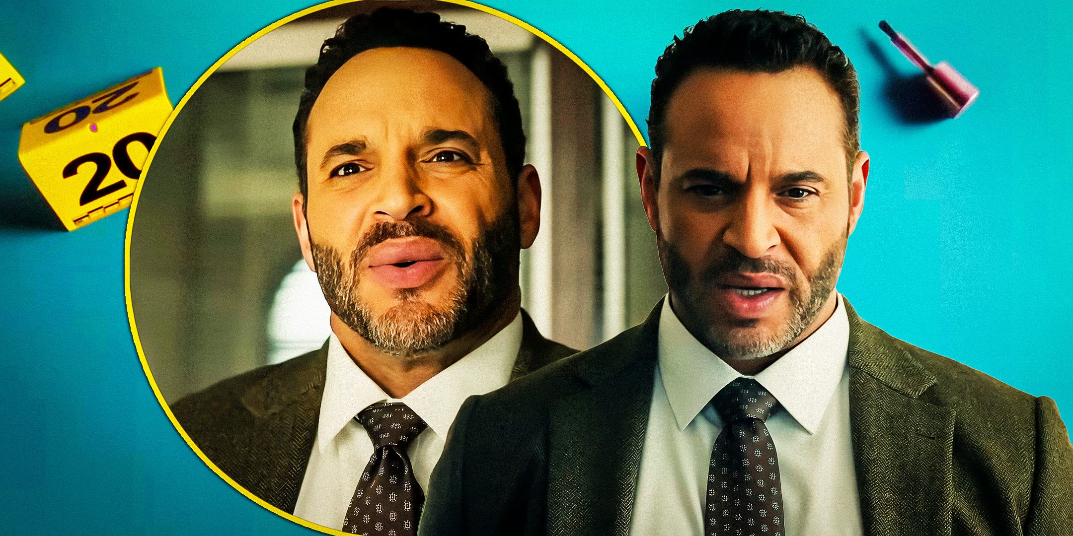 Blended image of Daniel Sunjata in High Potential