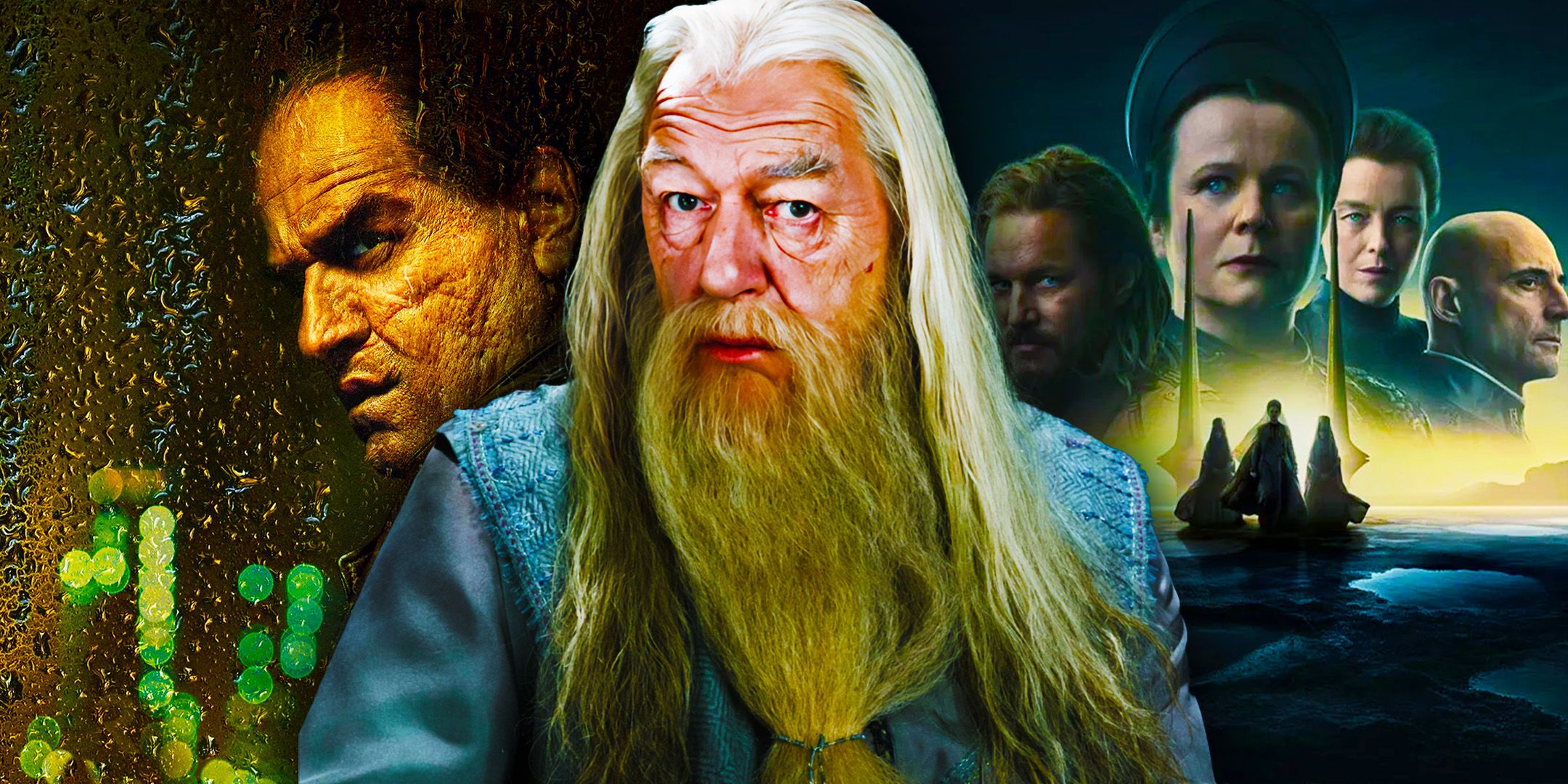 Dumbledore with Dune: Prophecy and Penguin Posters