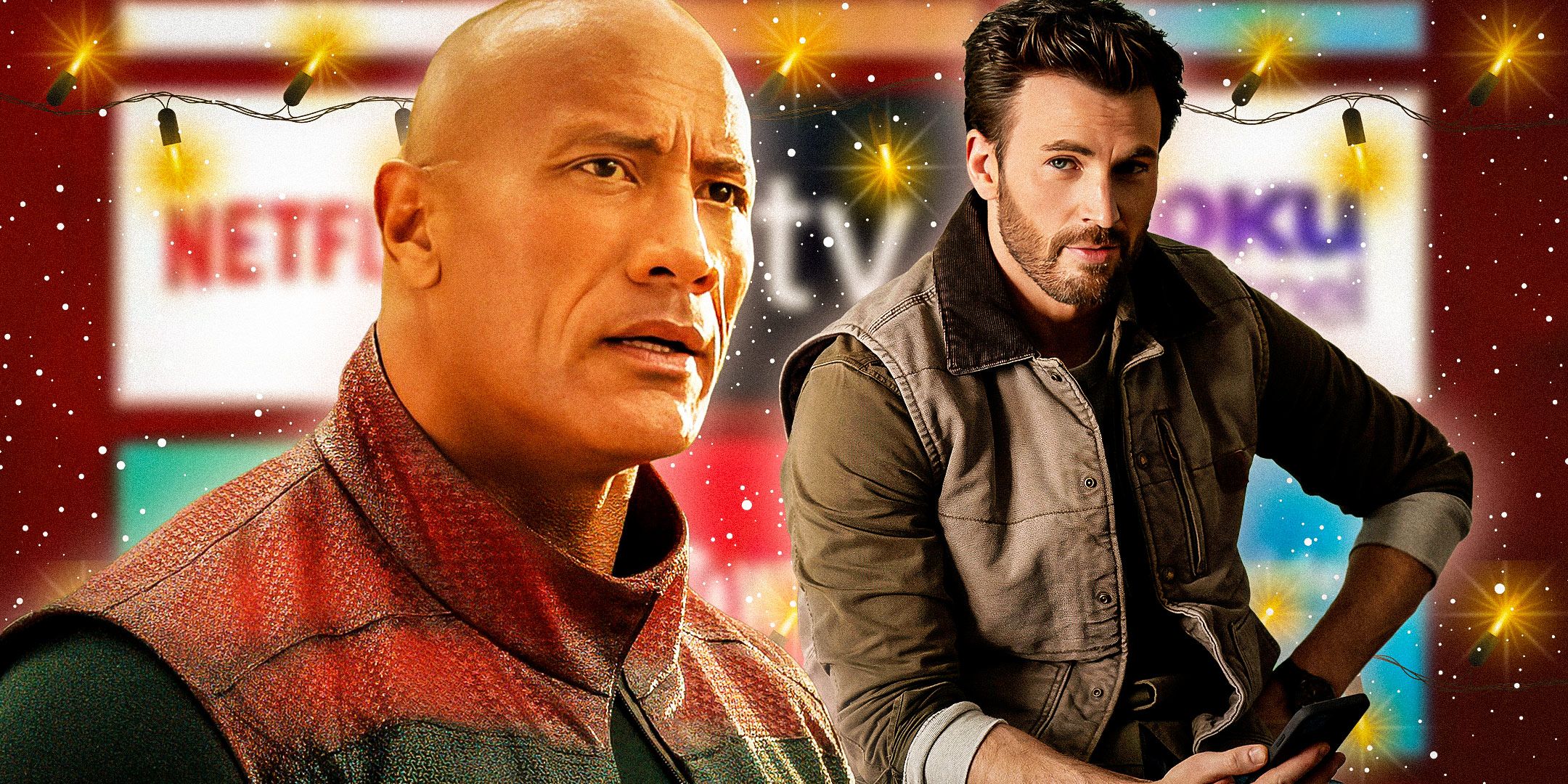 If You Missed Out On Seeing Dwayne Johnson & Chris Evans’ Christmas Action Comedy In Theaters, You’re In Luck - The Movie Is Now Streaming