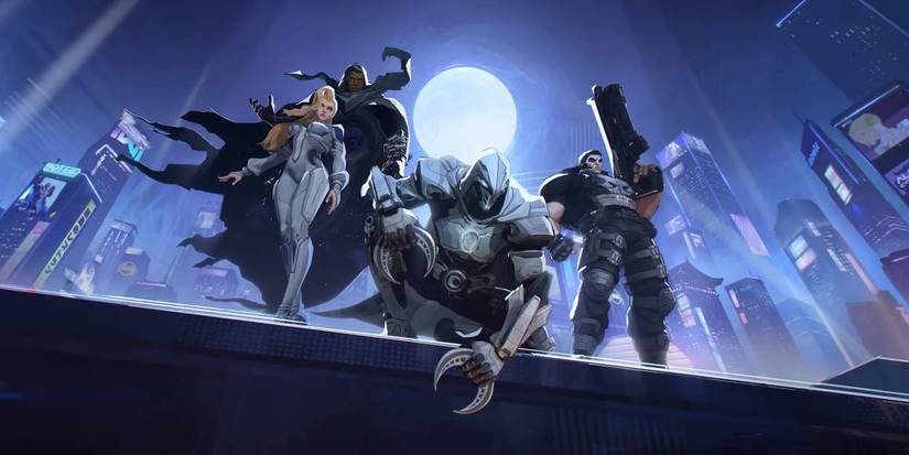 Marvel Rivals Moon Knight, Cloak & Dagger, and the Punisher teamed up together