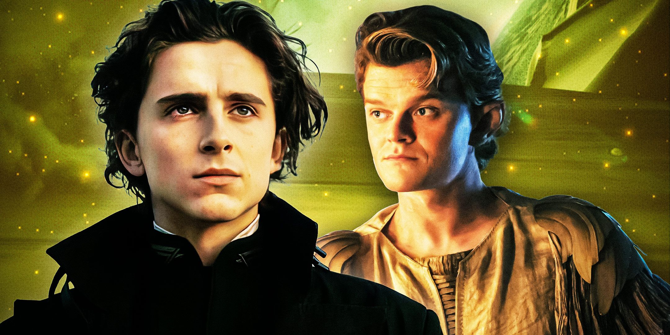 Paul Atreides from Dune and Elrond from Rings of Power