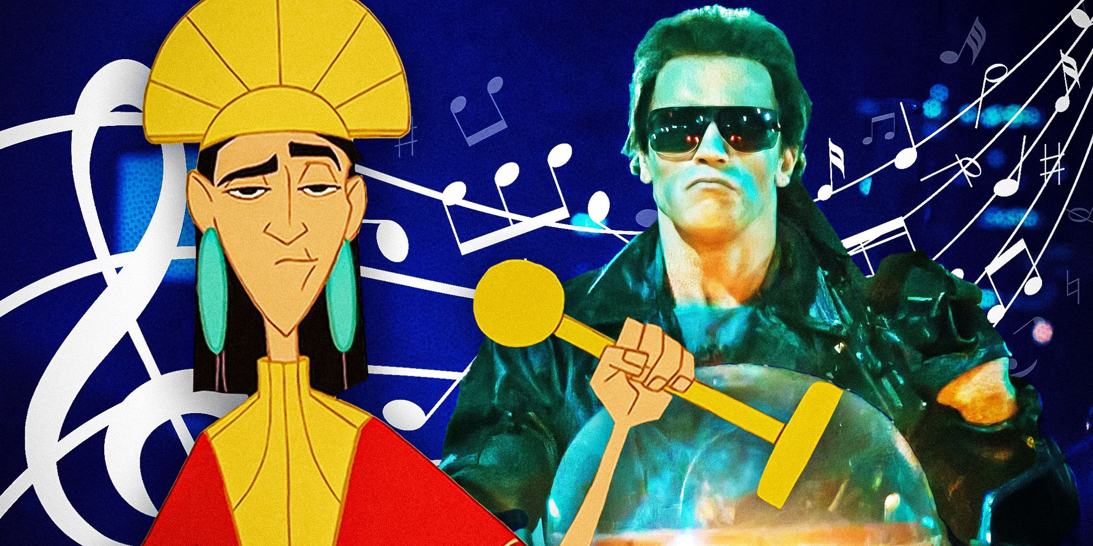 Imagery-from-Emperor&rsquo;s-New-Groove-and-Terminator