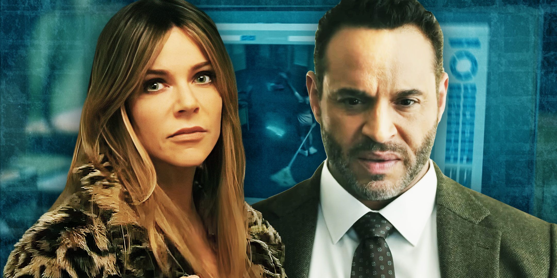 Kaitlin Olson dan Daniel Sunjata sebagai Morgan dan Karadec dalam Potensi Tinggi