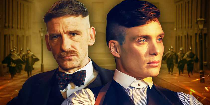 Thomas and Arthur Shelby from Peaky Blinders