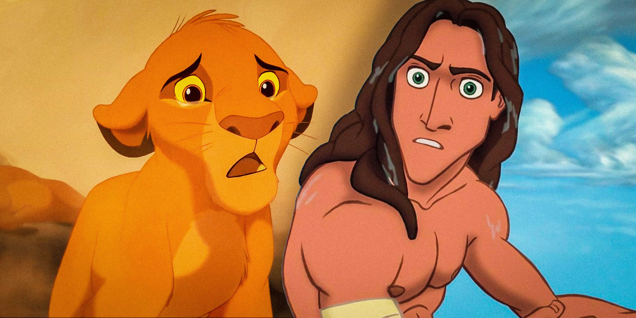 imagery-from-Tarzan-(1999)&ndash;and-The-Lion-King-(1994)