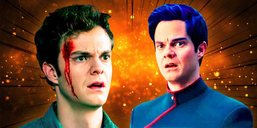 Jack Quaid live action as Boimler in Strange New Worlds and as Richie in Scream 5