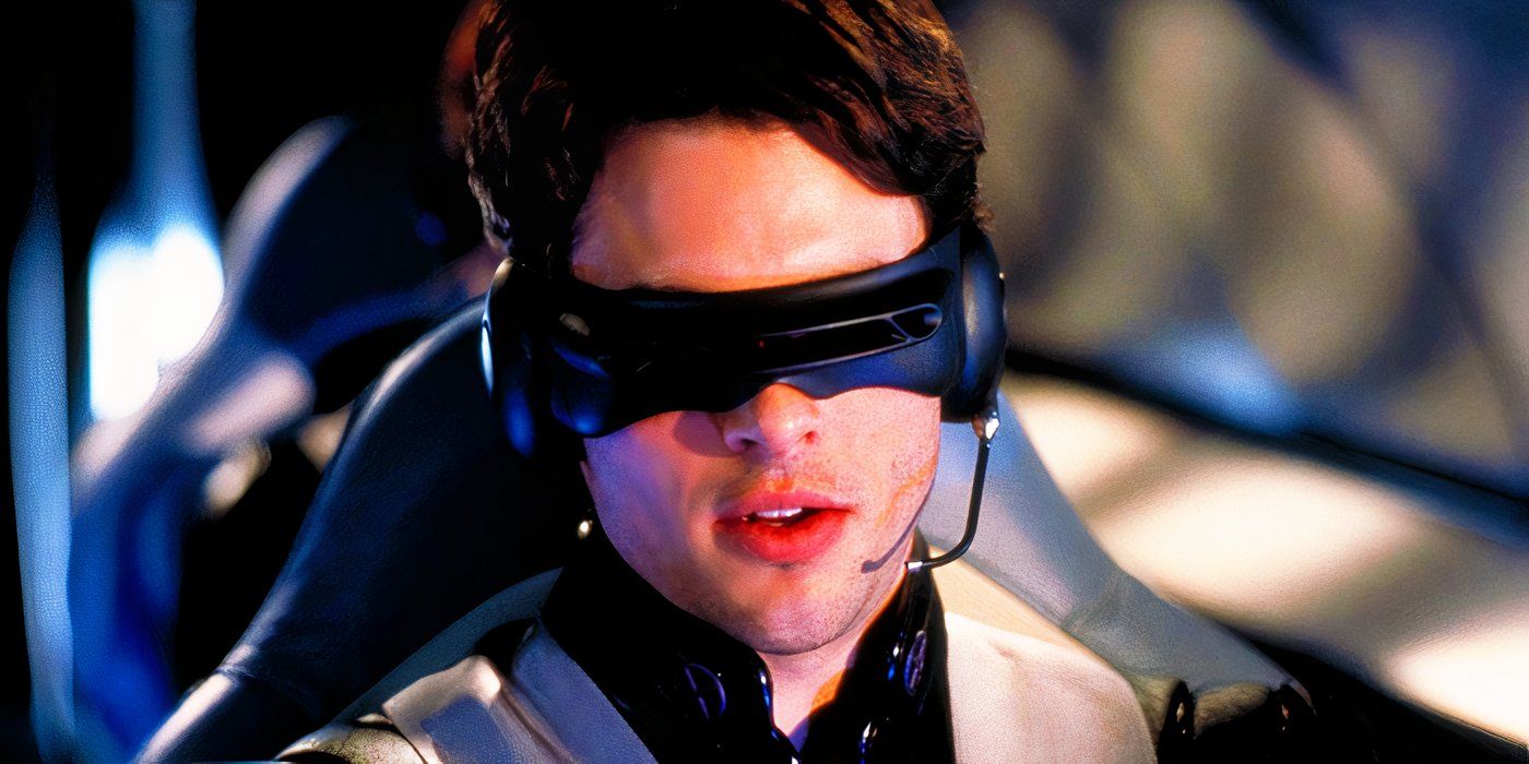 James Marsden Cyclops pilota Blackbird en X-Men