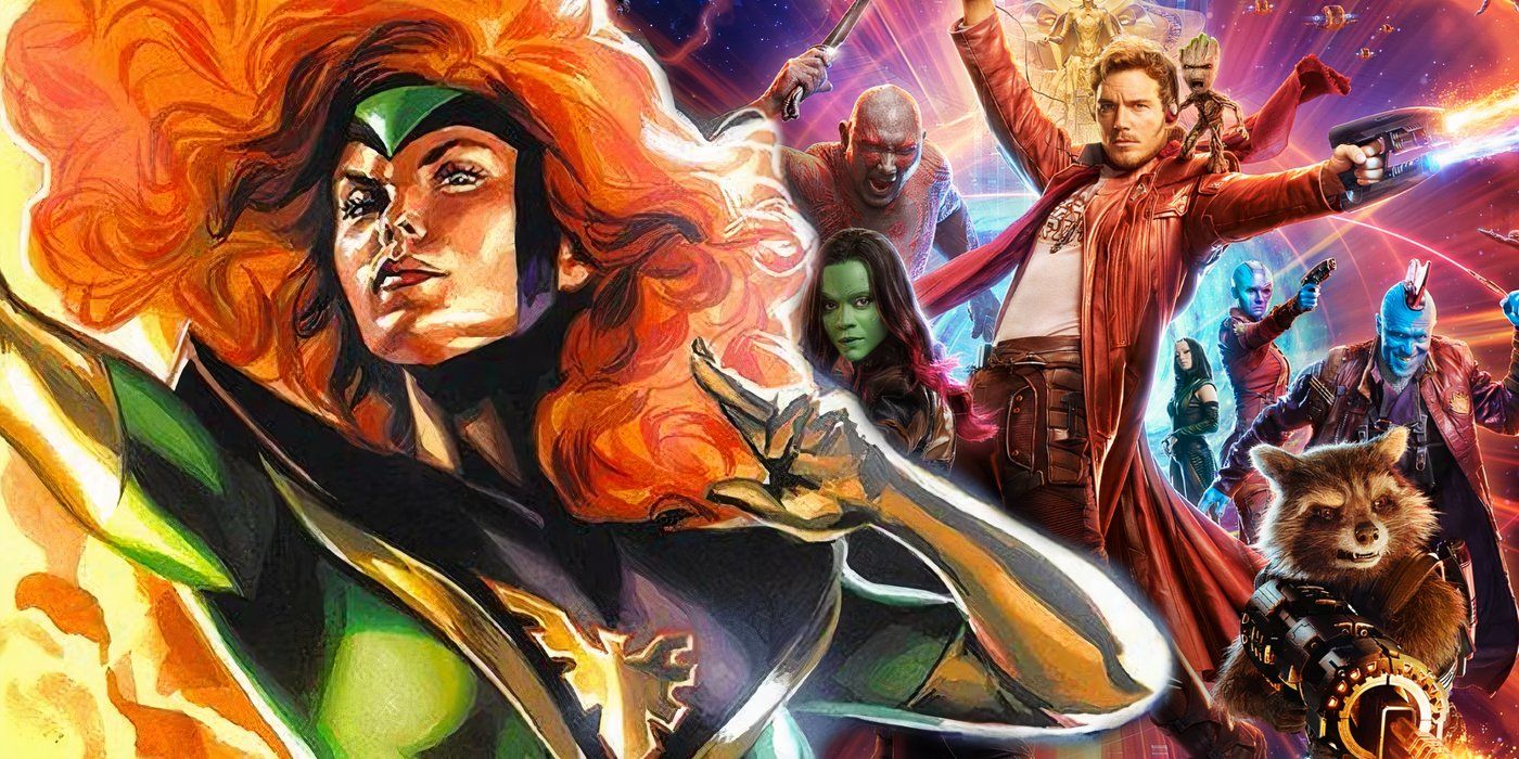 Jean Grey Phoenix and MCU Guardians