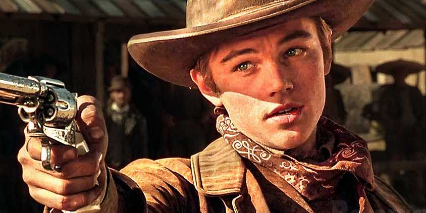 Leonardo DiCaptrio in The Quick and the Dead