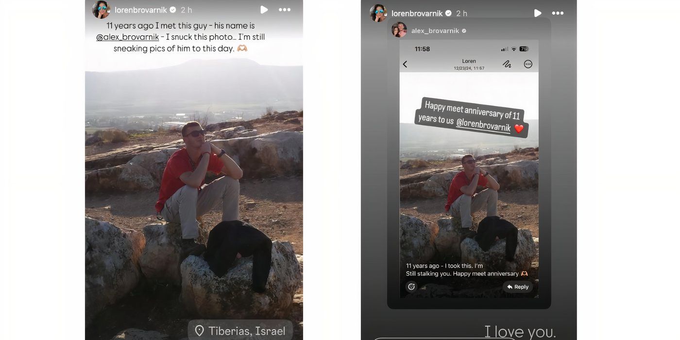 Loren Brovarnik in 90 Day Fiance on Instagram Stories