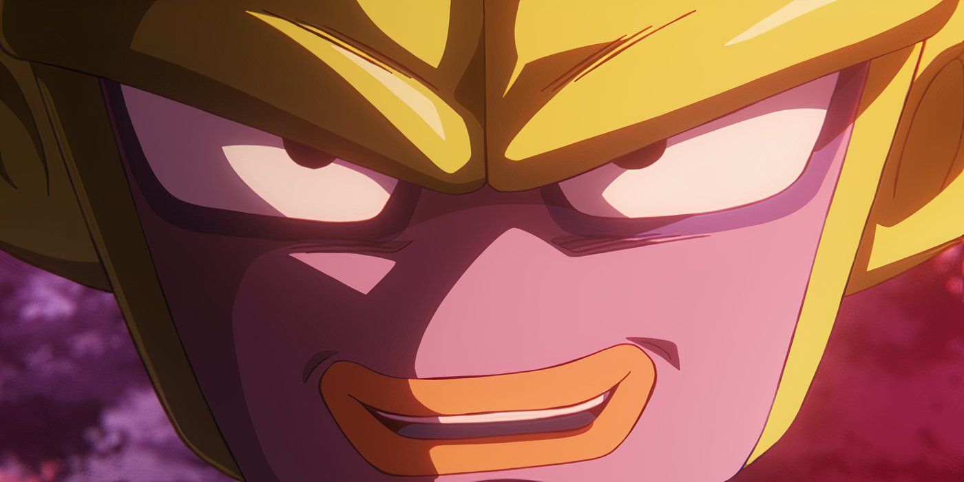 Close-up of Majin Kuu from Dragon Ball Daima Episode #9.