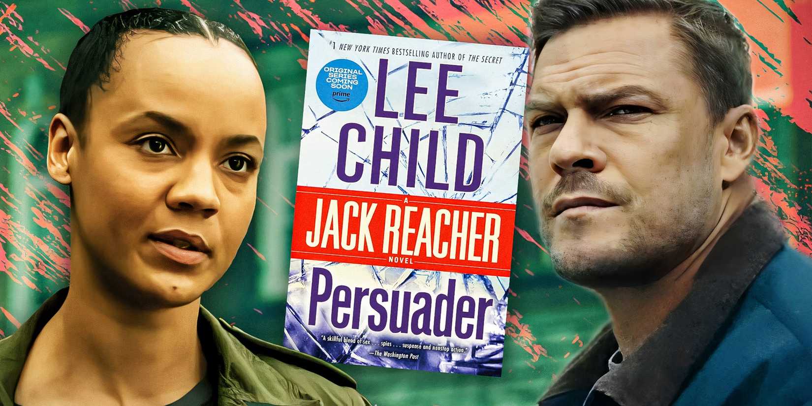 Maria Sten as Frances Neagley in Alan Ritchson as Jack Reacher in Reacher