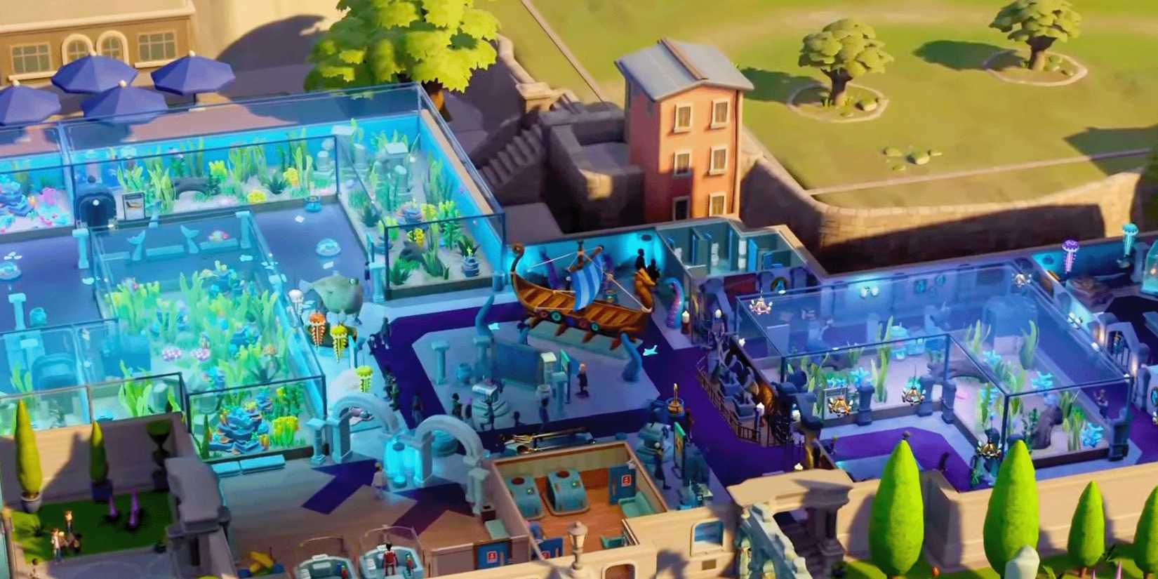 Marine Exhibits in aquariums in Two Point Museum