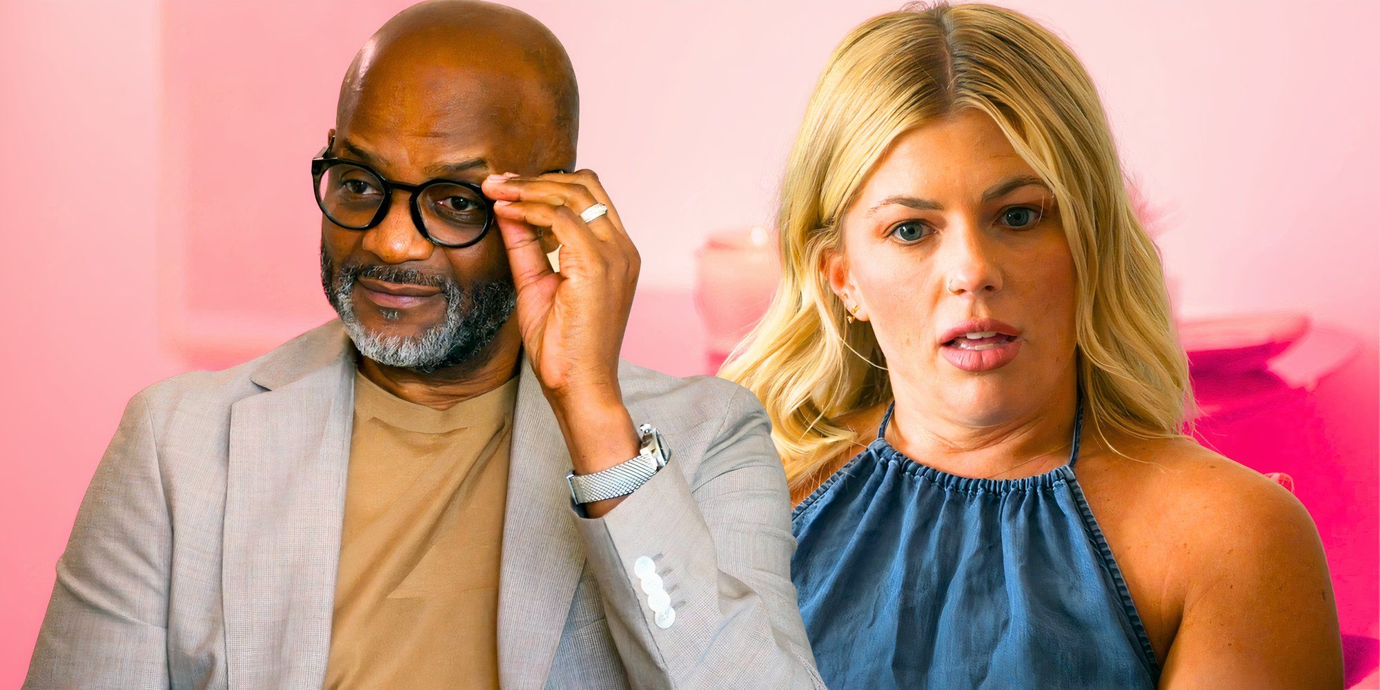 image of Married At First Sight Season 18’s Pastor Cal Roberson with Michelle Tomblin