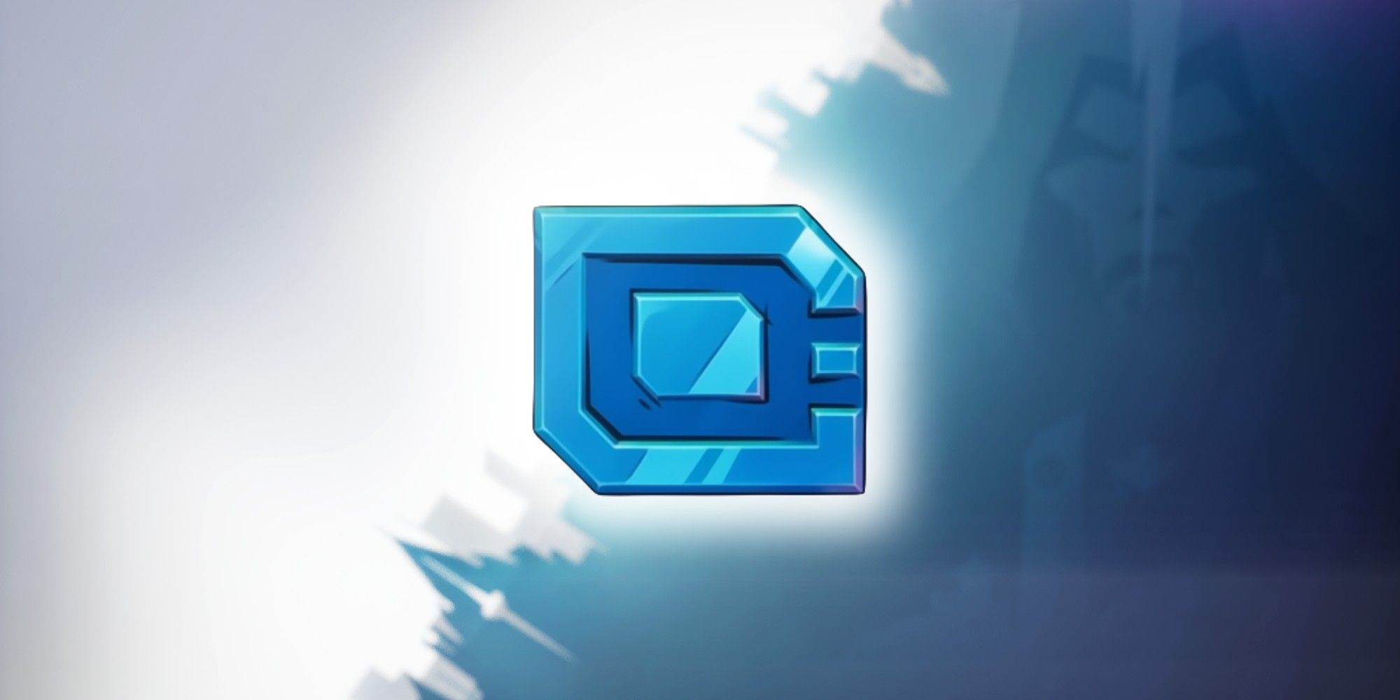 Marvel Rivals Unit with lighting around on white and blue background.