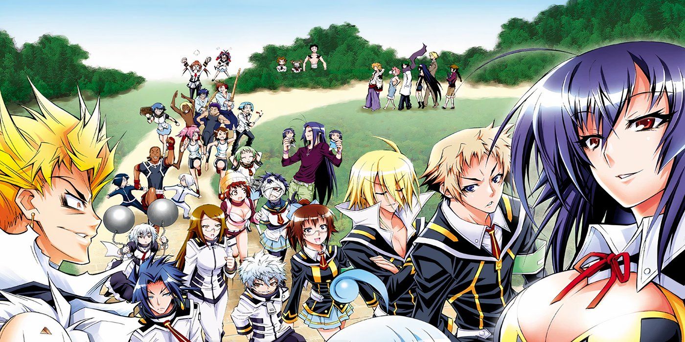 The cast of Medaka Box