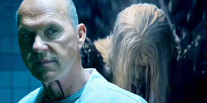Michael Keaton as Vulture with Knull