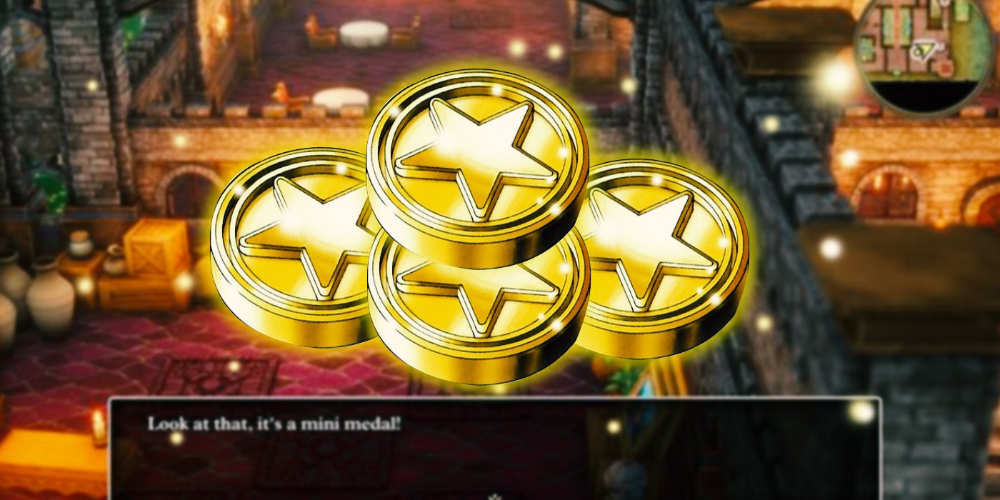 Mini Medals in Dragon Quest 3 Remake