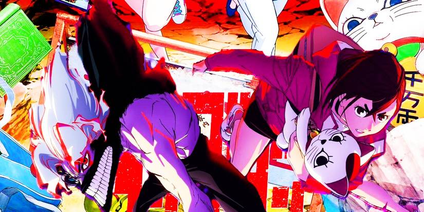 Momo and Okarun from Dandadan season 2