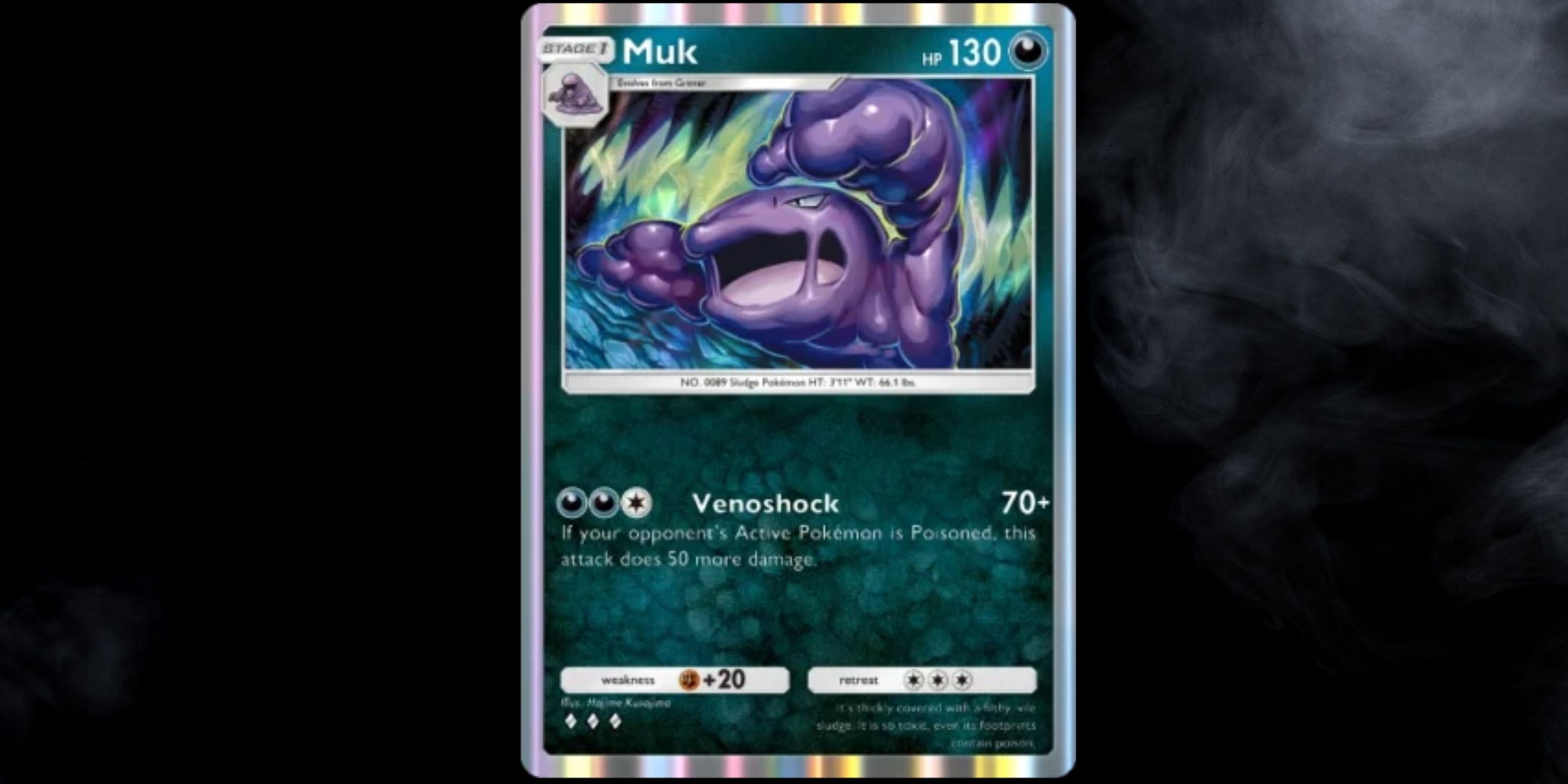 Muk card in Pokemon TCG Pocket