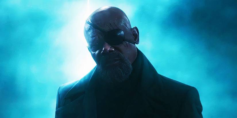 Nick Fury leaving Earth in Secret Invasion
