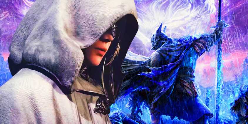 Nightreign Character Maiden and Tarnished