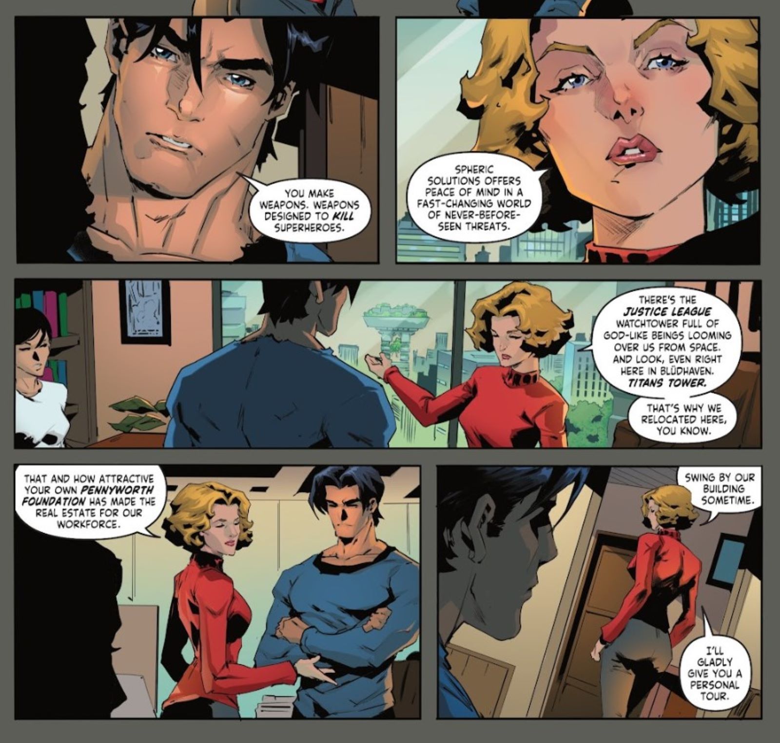 Nightwing #119 Spheric Solutions